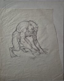 Berni Wrightson - Werwulf Prelim - Original art