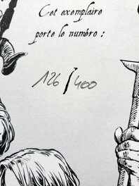 Album numéroté 126/400