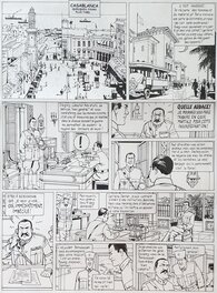 Philippe Chapelle - Tome 2 : Les morsures du désert - Aventures de Paul Darnier - Planche originale