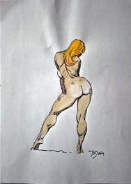 Mike Hoffman - Nude - Planche originale