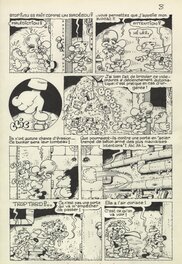Jean-Claude Poirier - Série "supermatou" - Planche 02 de l'histoire N°6 - Comic Strip