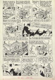 Jean-Claude Poirier - Série "supermatou" - Planche 06 de l'histoire N°6 - Comic Strip