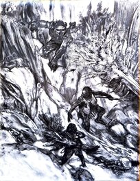 Donato Giancola - Prelim - Illustration originale