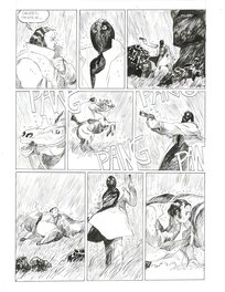 Thomas Gilbert - Thomas Gilbert – Caballero Bueno p. 74 - Planche originale