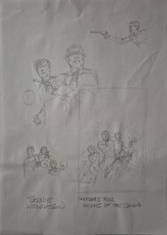 Berni Wrightson - Wulfes of Calla Prelim - Planche originale