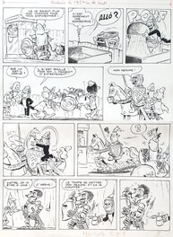Yannick - Planche 8 "Retour en force" de Hercule - Planche originale