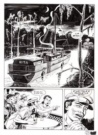 Stefano & Domeni Di Vitto - Mister No n°378 - Black lagoon p.78 (Bonelli) - Comic Strip