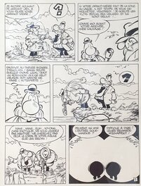 Hachel - Papa Talon - Planche originale