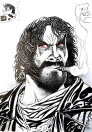 Filip Myszkowski - Thorgal - Kah - Aniel - version d'un univers alternatif ;-) - Illustration originale