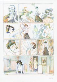 Léonie Bischoff - Anaïs Nin – planche originale 33 - Planche originale