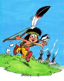 Franck Chantelouve - Papoose - Comic Strip