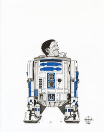 Renaud Roche - Les Guerres de Lucas – Dessin original – R01 - Original Illustration