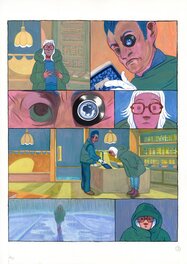 Elene Usdin - La page blanche – Planche originale 3 - Illustration originale