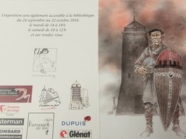 Carton d' invitation recto. Carton d' invitation recto.