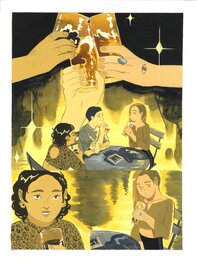 Claire Fauvel - Claire Fauvel - Les yeux d'Alex p. 08 - Planche originale