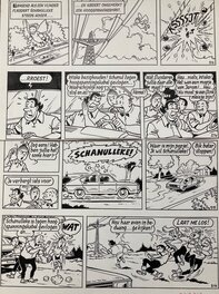 Paul Geerts - Suske en Wiske / Bob et Bobette - De Vlijtige Vlinder - Comic Strip