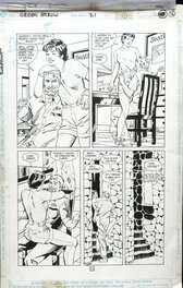 Dan Jurgens - Green Arrow vol 2 #21, page 14 - Illustration originale