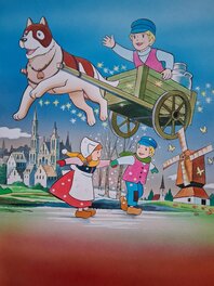 Isidre Monés - The Dog of Flanders - Original Illustration