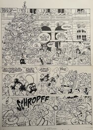 Curd Ridel - Ridel, Radio Kids, PifGadget#977, le plus beau des sapins, planche n°4, 1987. - Comic Strip