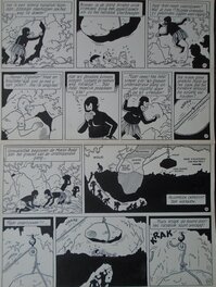 Bob De Moor - 100 ans BOB De MOOR - Oncle Zigomar - Planche originale