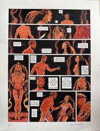 Ana Mirallès - Ana Miralles - DJINN - Planche originale