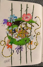 Batem - Le nid du Marsupilami - Illustration originale