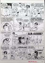 Planche originale - M. Rectitude et Génial Olivier, Tome 3 : Génie Vidi Vici (La guerre de sécession), page 4