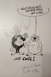 Dupa - Qui est Choc? - Original Illustration