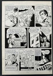 Gérald Forton - SPIDER-MAN CONTRE LE SCORPION planche originale N°3 Marvel Comics 1980 - Comic Strip