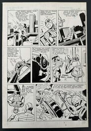 Gérald Forton - SPIDER-MAN CONTRE LE SCORPION planche Originale N°5 Marvel Comics 1980 - Comic Strip