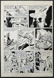 Gérald Forton - SPIDER-MAN CONTRE LE SCORPION planche originale N°7 . Marvel Comics 1980 - Comic Strip