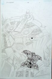 Alex Milne - Transformers 28 - Planche originale