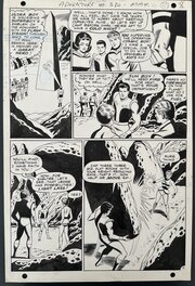 Win Mortimer - ADVENTURE COMICS #380 original page 7 Legion Of Super Heroes DC Comics 1969 - Planche originale