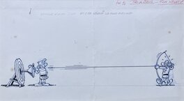 Turk - 1979 - Robin Dubois : Pages de garde - Original Illustration