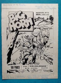 La Couverture originale au format entier de : 16,5 X 21,5 Cm .