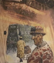 Krzysztof Gawronkiewicz - Nowa Fantastyka – Cover, Issue #8, 1995 - Original Cover