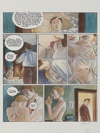 Éric Warnauts - Planche non publiée de l'innocente ?? - Comic Strip