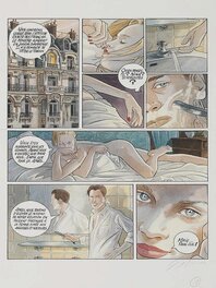 Éric Warnauts - Planche non publiée de l'innocente - Comic Strip