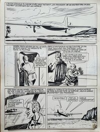 Léon Noël - AUDAX    T61 MAX SUNDER - L'ÎLE PERDUE - Planche originale