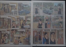 André Juillard - Le long voyage de Lena - Planche originale