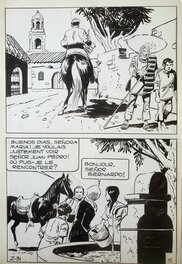 Jean Pape - ZORRO   n°31 LE REVOLTE - Original art