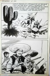 Jean Pape - ZORRO    n°31 LE REVOLTE - Original art