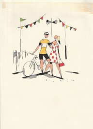 François Avril - Vainquer - Original Illustration