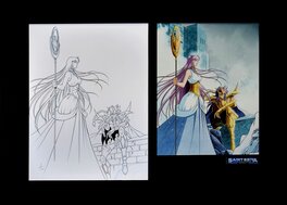 Jérôme Alquié - Chevaliers Zodiaque - Athéna - Comic Strip