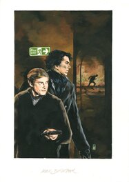 Mark Buckingham - Sherlock issue 4: The Great Game - Original Cover