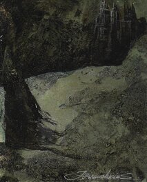 Andréi Arinouchkine - L'hiver - Illustration originale