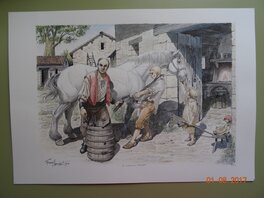 François DERMAUT - Dessin cdeau perso - Illustration originale