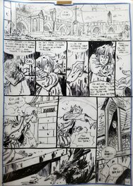 Xavier Fourquemin - LE CIMETIERE DES INNOCENTS      ????? - Œuvre originale