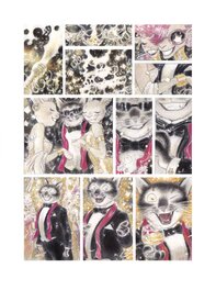 Le chat-peintre. Planche 21