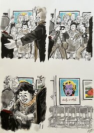 Luz - Planche Deux Filles Nues - Planche originale